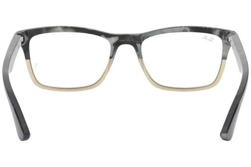 Okuliare Ray-Ban RX5279 5540 Squared Sivé