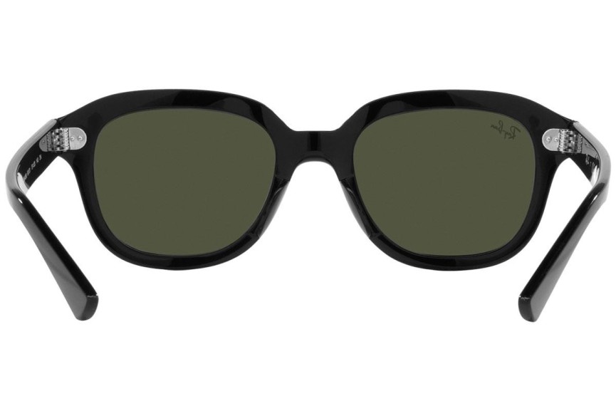 Slnečné okuliare Ray-Ban Erik RB4398 901/31 Squared Čierne