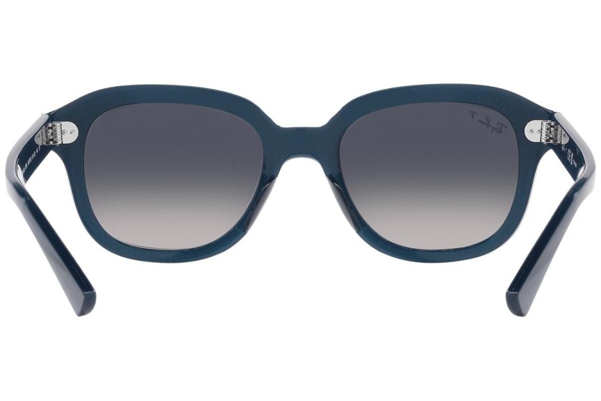 Slnečné okuliare Ray-Ban Erik RB4398 667678 Polarized Squared Modré