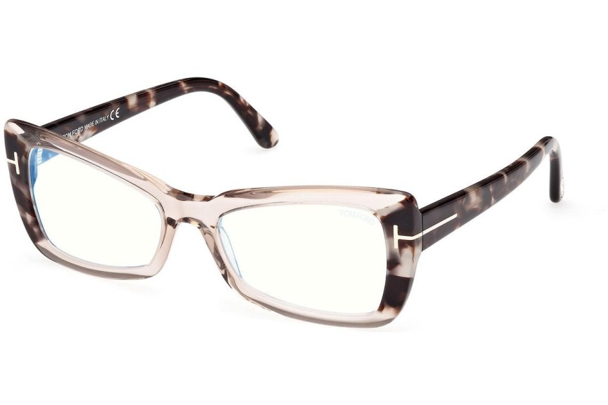 Okuliare Tom Ford FT5879-B 057 Cat Eye Sivé