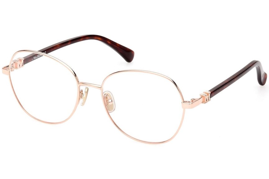 Okuliare Max Mara MM5034 033 Okrúhle Zlaté