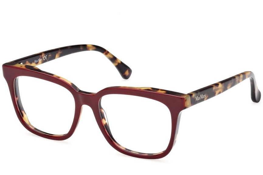 Okuliare Max Mara MM5095 071 Squared Červené