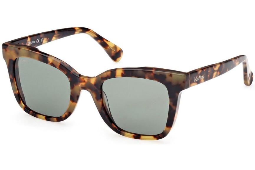 Slnečné okuliare Max Mara MM0067 55N Squared Havana