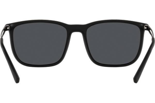 Slnečné okuliare Emporio Armani EA4154 500187 Squared Čierne