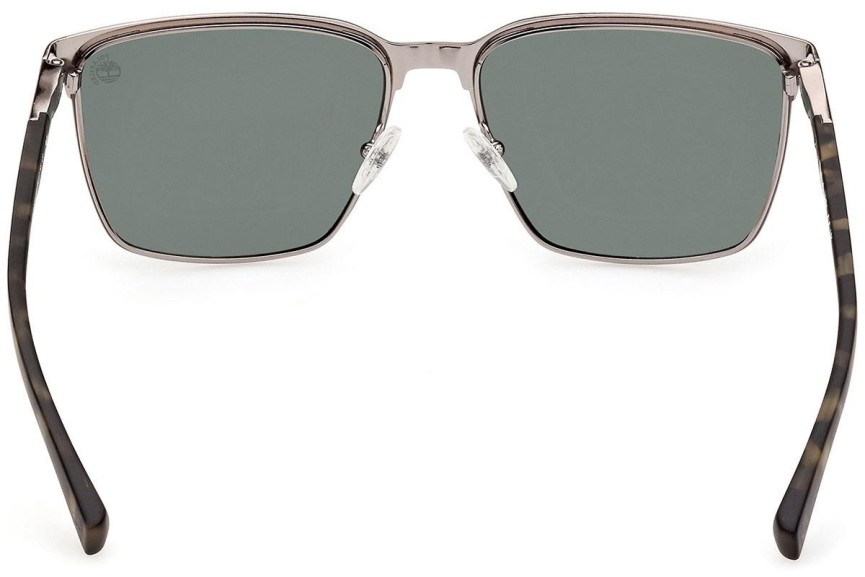 Slnečné okuliare Timberland TB9314 09R Polarized Squared Strieborné