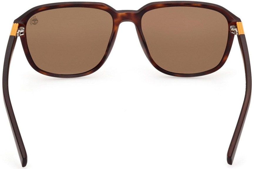 Slnečné okuliare Timberland TB9311 52H Polarized Squared Havana