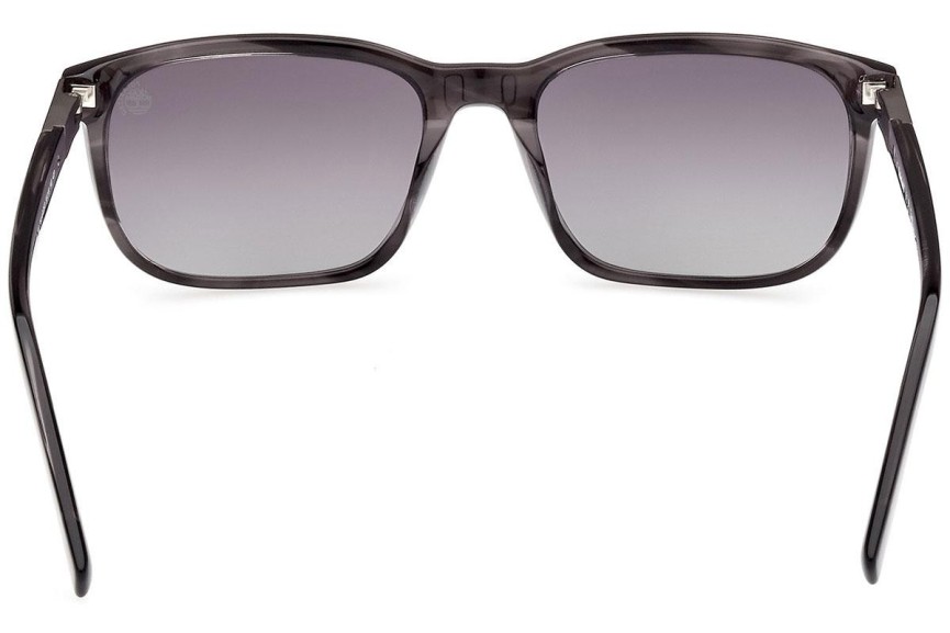 Slnečné okuliare Timberland TB9318 20D Polarized Obdĺžníkové Sivé