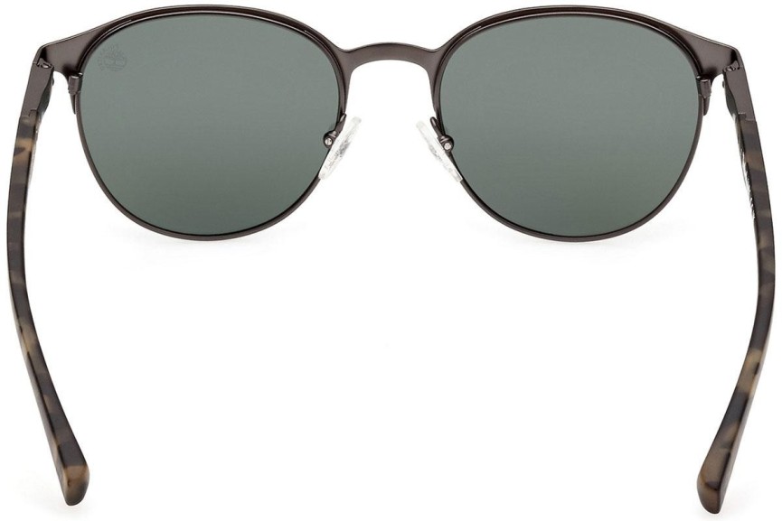 Slnečné okuliare Timberland TB9313 13R Polarized Okrúhle Hnedé