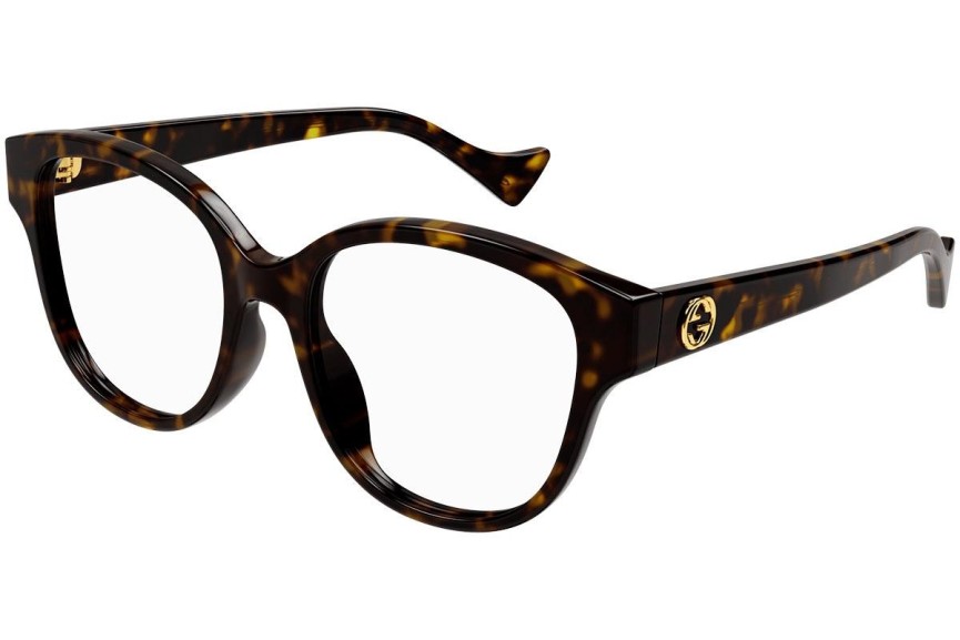 Okuliare Gucci GG1260OA 002 Okrúhle Havana