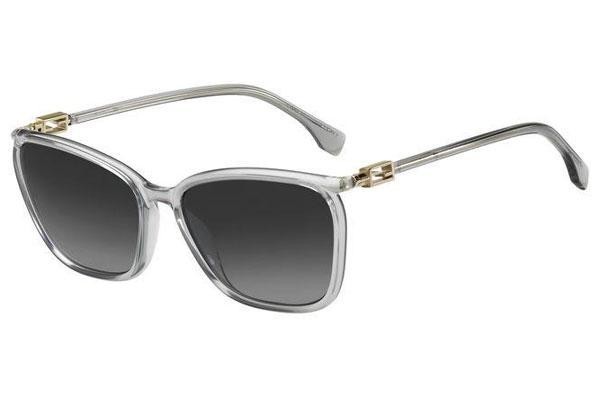 Slnečné okuliare Fendi FF0460/G/S KB7/9O Polarized Squared Sivé