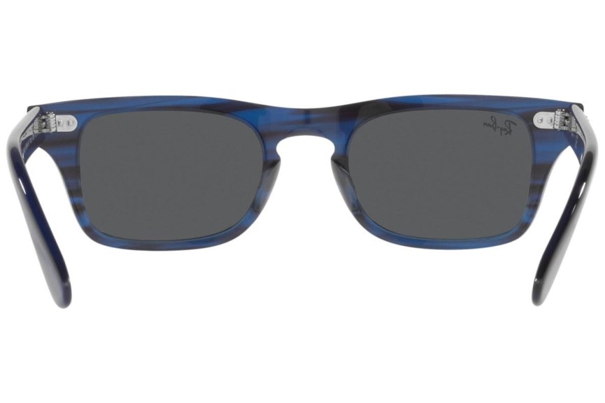 Slnečné okuliare Ray-Ban Junior Burbank Jr RJ9083S 707287 Obdĺžníkové Modré