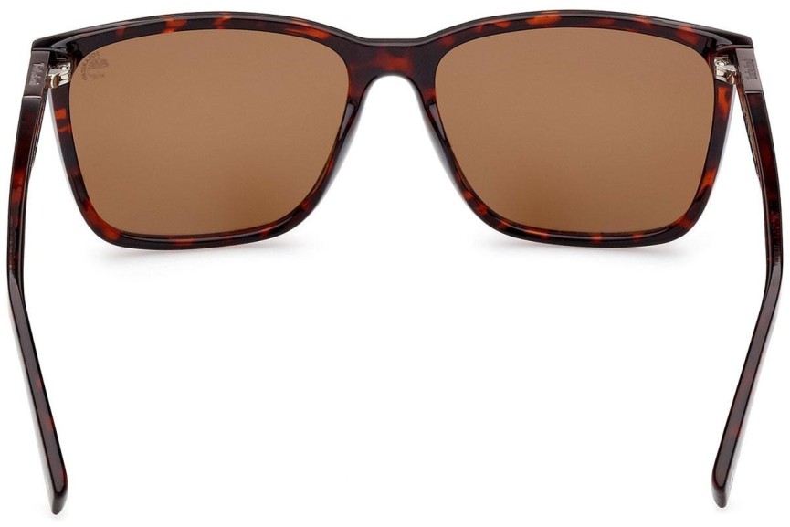 Slnečné okuliare Timberland TB9280-H 52H Polarized Squared Havana