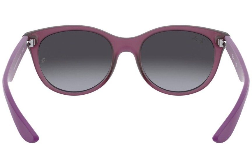 Slnečné okuliare Ray-Ban Junior RJ9068S 70568G Squared Fialové