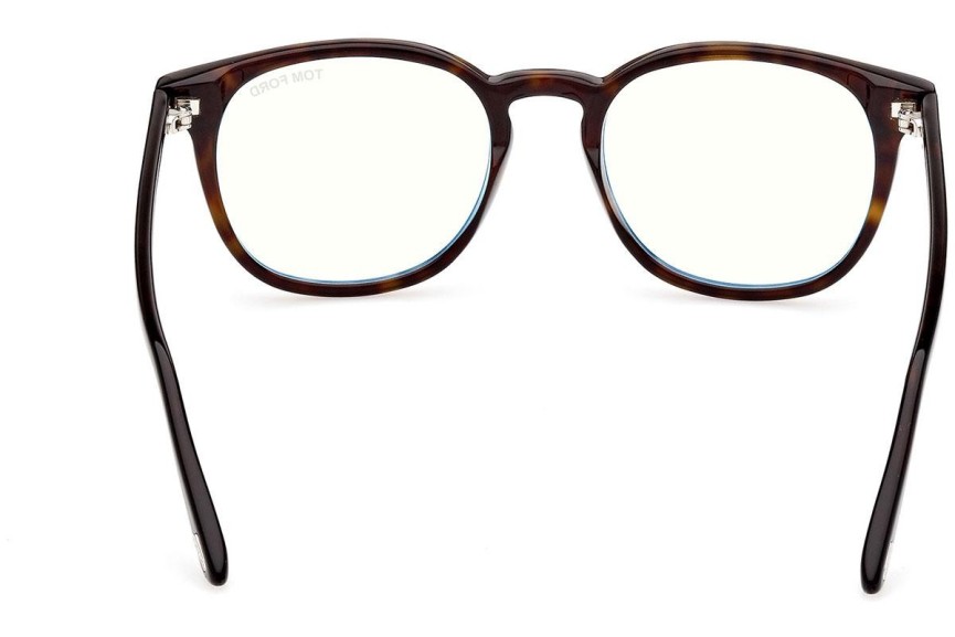 Okuliare Tom Ford FT5819-B 052 Okrúhle Havana