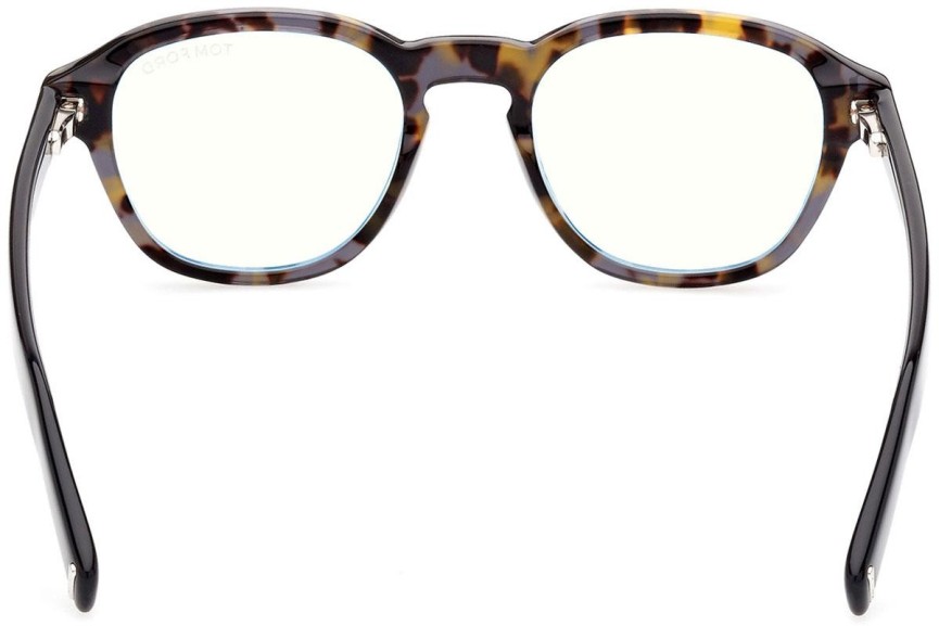 Okuliare Tom Ford FT5821-B 056 Okrúhle Havana