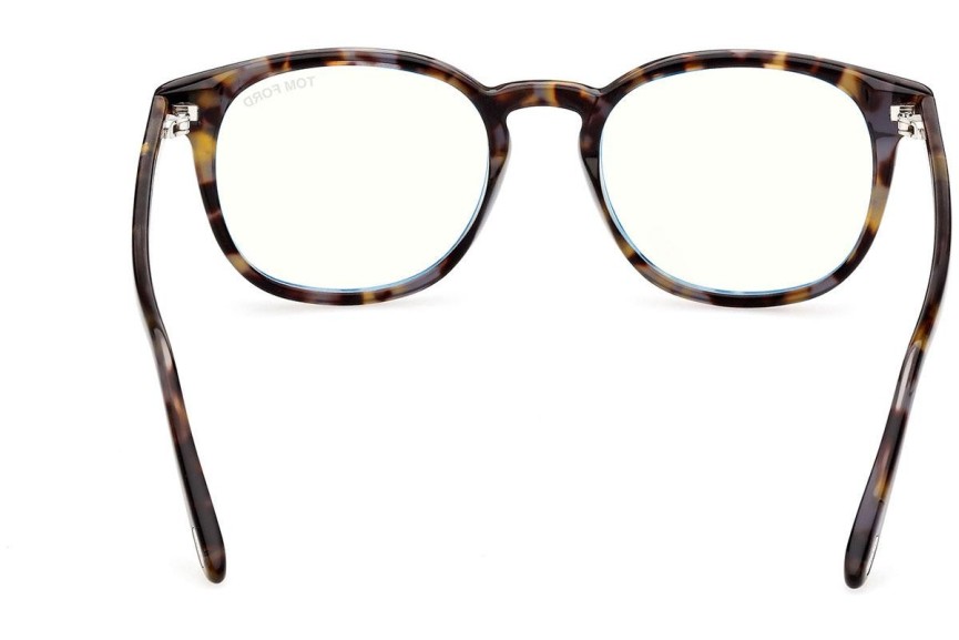 Okuliare Tom Ford FT5819-B 055 Okrúhle Havana