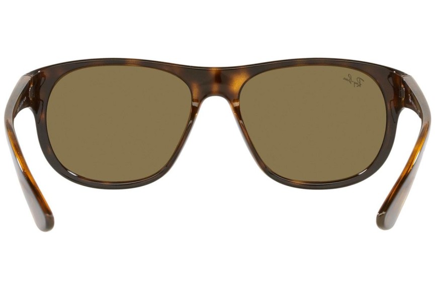 Slnečné okuliare Ray-Ban RB4351 710/73 Oválne Havana