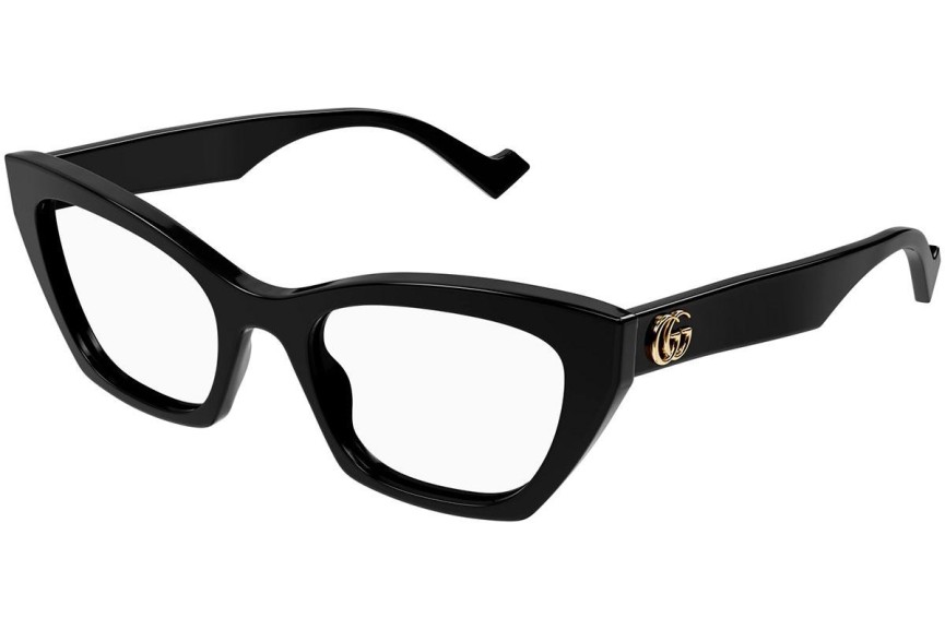 Okuliare Gucci GG1334O 001 Cat Eye Čierne