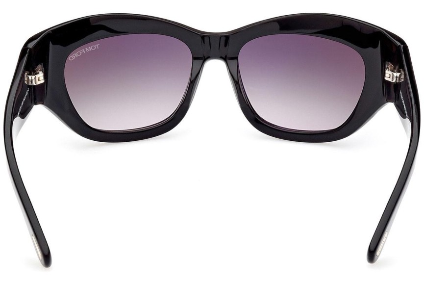 Slnečné okuliare Tom Ford Brianna FT1065 01B Cat Eye Čierne