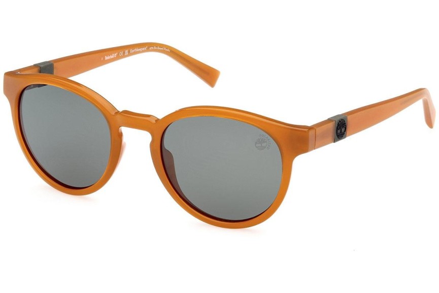 Slnečné okuliare Timberland TB9323 47R Polarized Okrúhle Oranžové