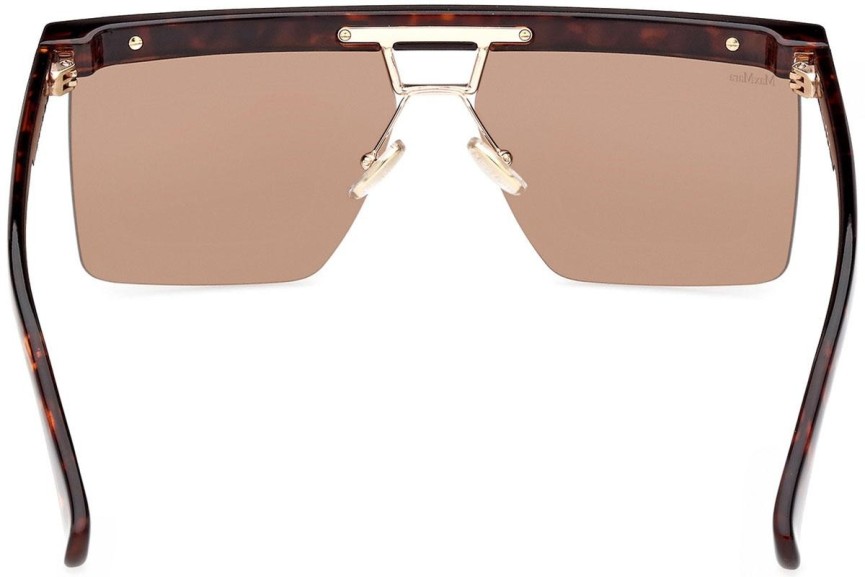 Slnečné okuliare Max Mara Flat 1 MM0072 52E Browline Havana