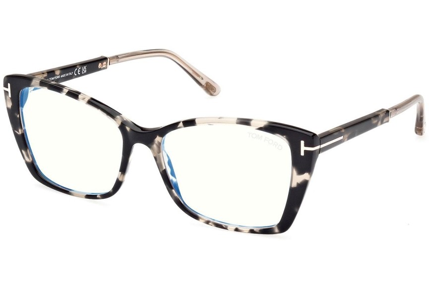 Okuliare Tom Ford FT5893-B 005 Cat Eye Havana