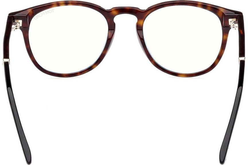 Okuliare Tom Ford FT5891-B 056 Okrúhle Havana