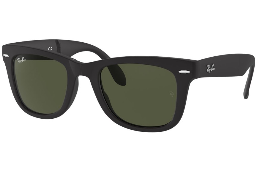 Slnečné okuliare Ray-Ban Folding Wayfarer Classic RB4105 601S Squared Čierne