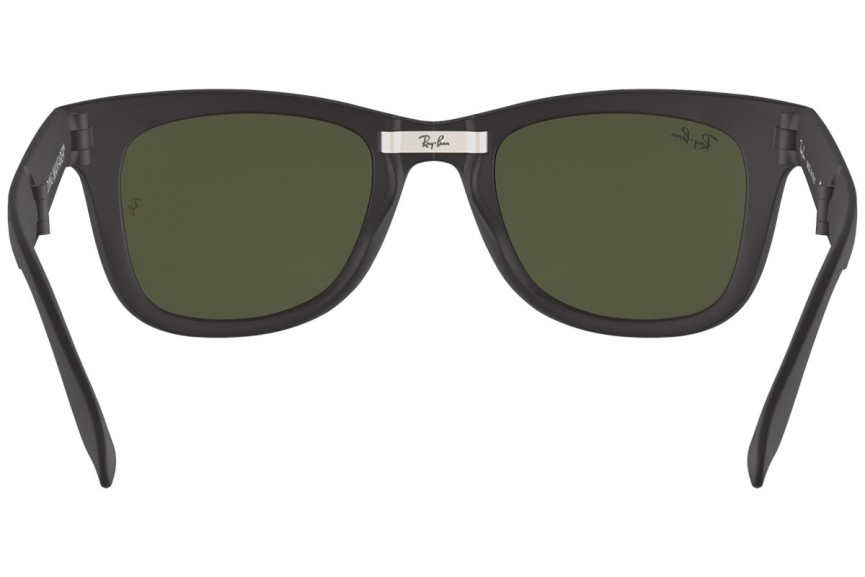 Slnečné okuliare Ray-Ban Folding Wayfarer Classic RB4105 601S Squared Čierne