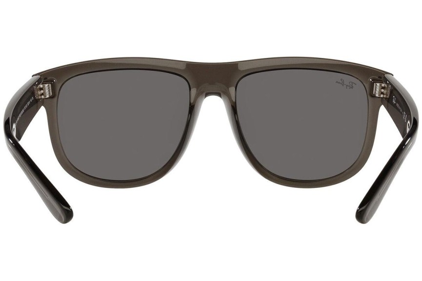 Slnečné okuliare Ray-Ban Boyfriend Reverse RBR0501S 6707GS Squared Sivé