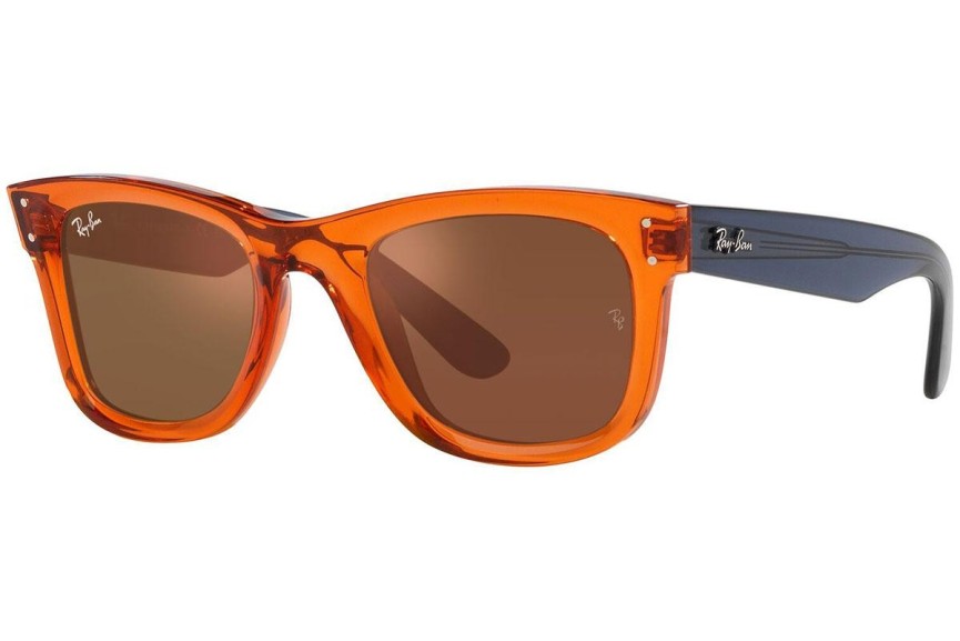 Slnečné okuliare Ray-Ban Wayfarer Reverse RBR0502S 6712GM Squared Oranžové