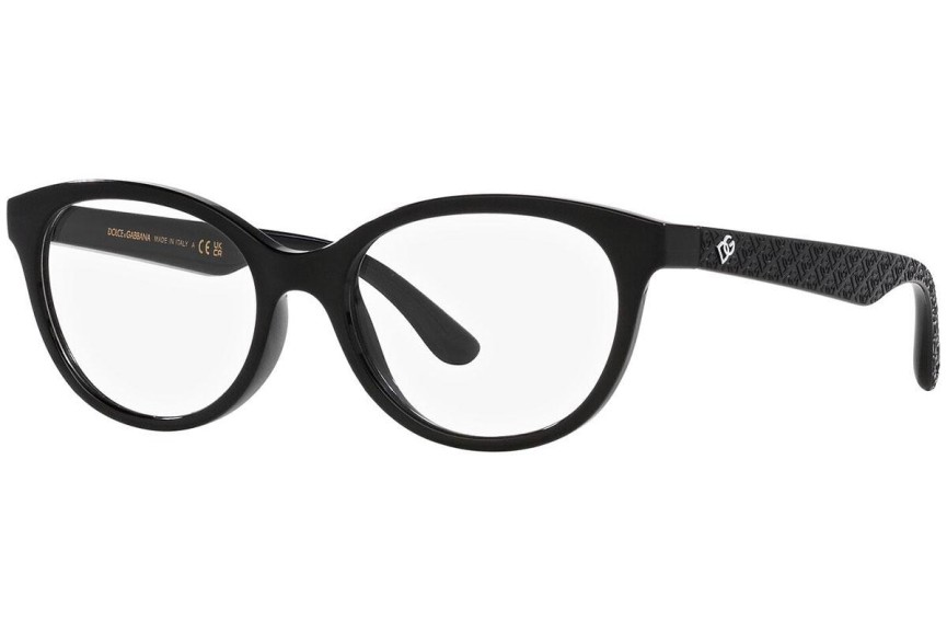 Okuliare Dolce & Gabbana DX5096 501 Cat Eye Čierne