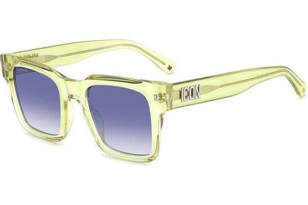 Slnečné okuliare Dsquared2 ICON0010/S 1ED/08 Squared Žlté