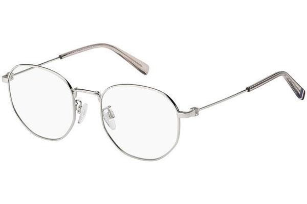 Okuliare Tommy Hilfiger TH2065/G 010 Okrúhle Strieborné