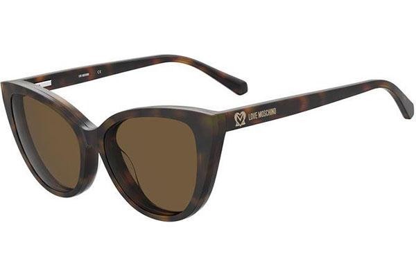 Okuliare Love Moschino MOL066/CS 05L/70 Cat Eye Havana