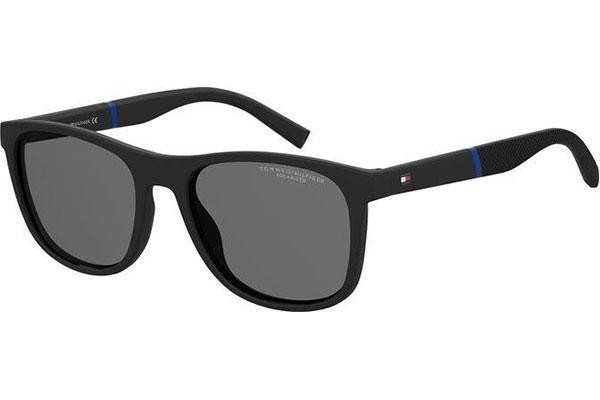 Slnečné okuliare Tommy Hilfiger TH2042/S 003/M9 Polarized Squared Čierne