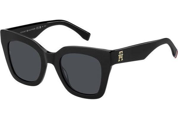 Slnečné okuliare Tommy Hilfiger TH2051/S 807/IR Cat Eye Čierne