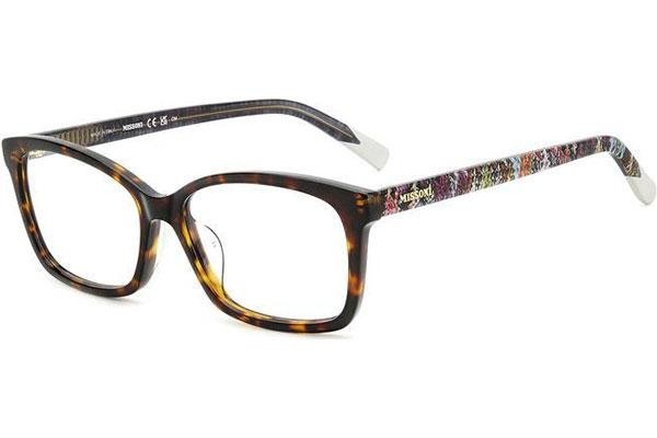 Okuliare Missoni MIS0150/G 086 Obdĺžníkové Havana