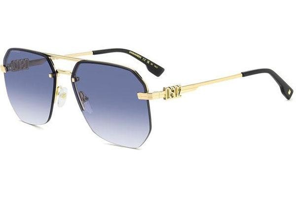 Slnečné okuliare Dsquared2 D20103/S LKS/08 Pilot Zlaté