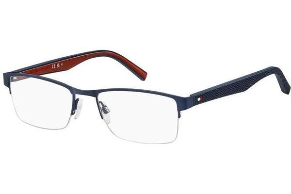 Okuliare Tommy Hilfiger TH2047 FLL Obdĺžníkové Modré