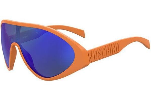 Slnečné okuliare Moschino MOS157/S L7Q/Z0 Jednoliate | Shield Oranžové