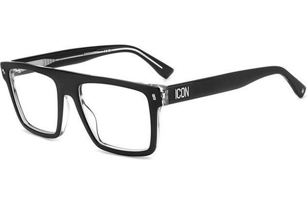 Okuliare Dsquared2 ICON0012 7C5 Squared Čierne