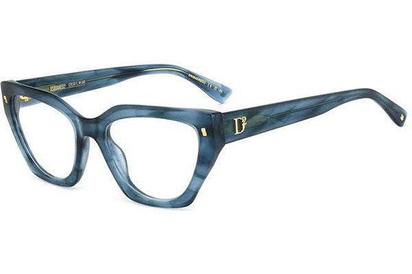 Okuliare Dsquared2 D20117 38I Cat Eye Modré