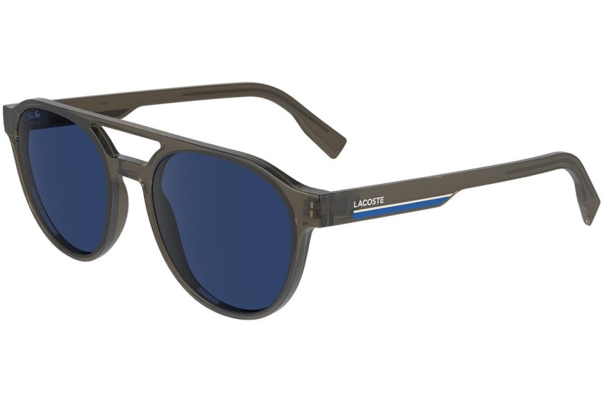 Slnečné okuliare Lacoste L6008S 210 Pilot Hnedé