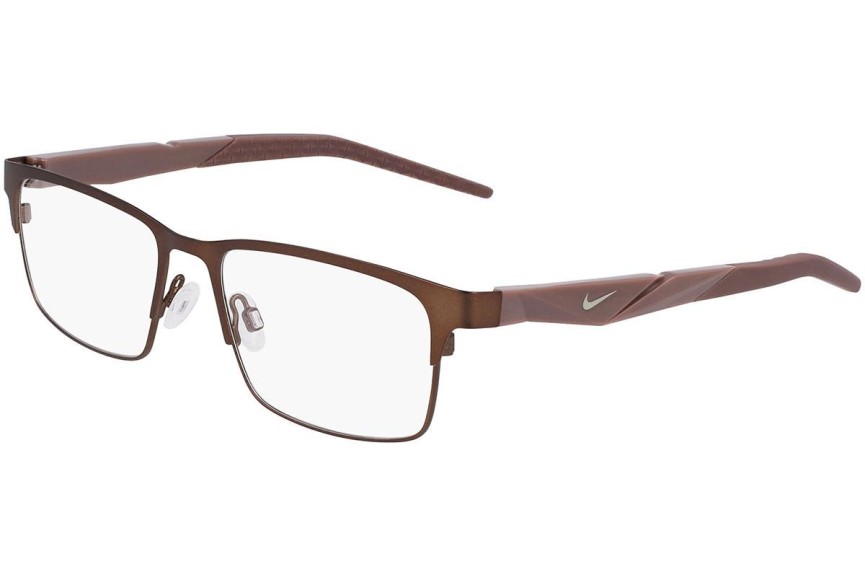 Okuliare Nike 8154 201 Obdĺžníkové Hnedé