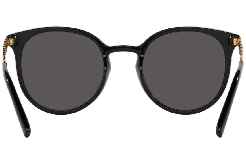 Slnečné okuliare Dolce & Gabbana DG6189U 501/87 Okrúhle Čierne