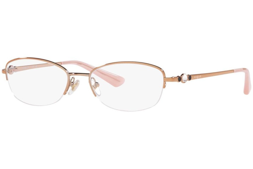 Okuliare Vogue Eyewear VO3955BI 5075 Oválne Hnedé