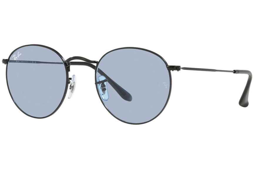 Slnečné okuliare Ray-Ban Round Metal RB3447 002/64 Okrúhle Čierne