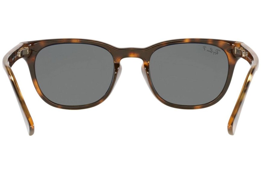 Slnečné okuliare Ray-Ban RB4140 710/58 Polarized Obdĺžníkové Havana