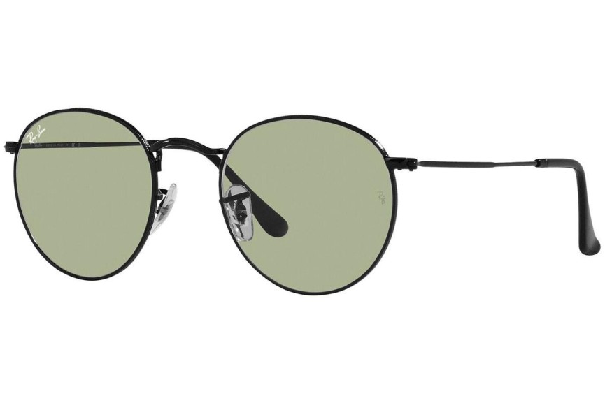 Slnečné okuliare Ray-Ban Round Metal RB3447 002/52 Okrúhle Čierne